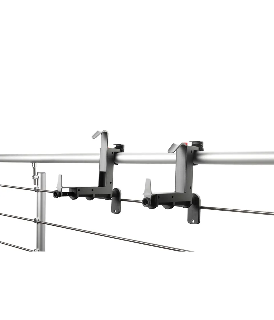 Dehner Blumenkastenhalter Kunststoff anthrazit 20 kg belastbar