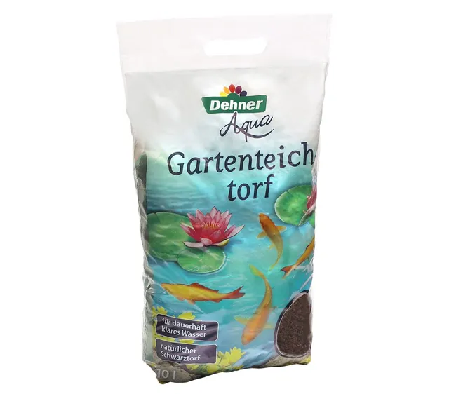 Dehner Aqua Gartenteich-Torf Teichpflege 10l 4000l pH-senkend