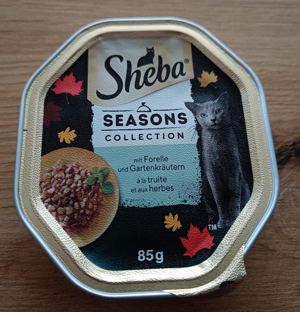Sheba Seasons Collection Nassfutter Sauce 22x85 g zart