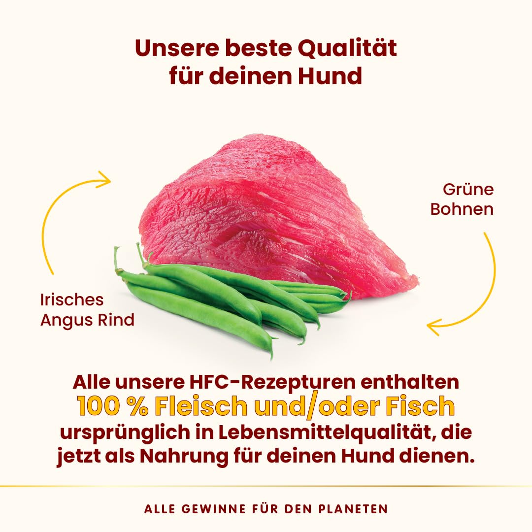 Almo Nature HFC Complete Hundenassfutter Angus 17x85g glutenfrei