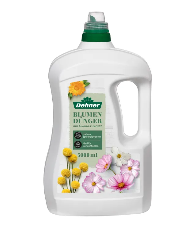 Dehner Blumendünger Guano Flüssigdünger 3 l NPK