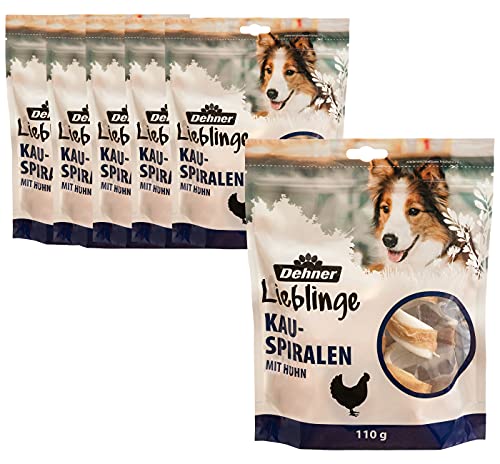Dehner Lieblinge Huhn Hundesnack Spiral 6x110 g getreidefrei