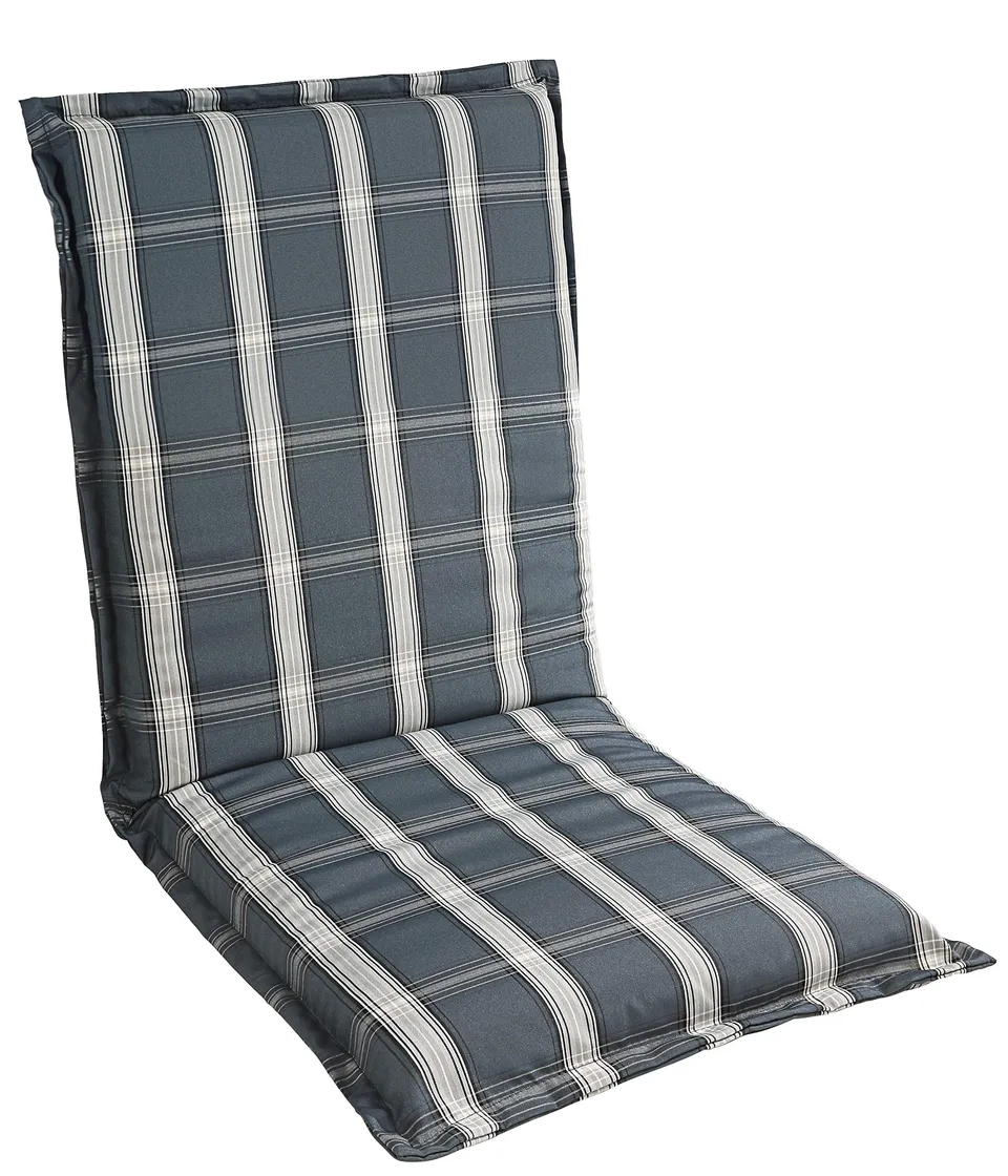 Dehner Lancy Niederlehner-Auflage 105x50x8 cm grau weiß