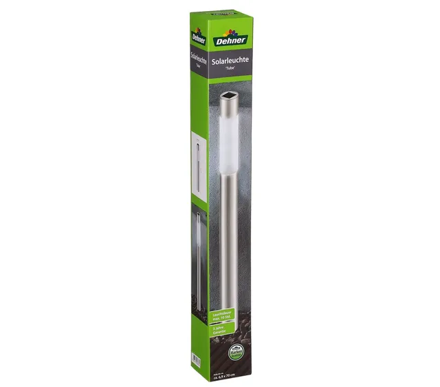 Dehner Living 5309224 Solarleuchte Tube 70cm Erdspieß