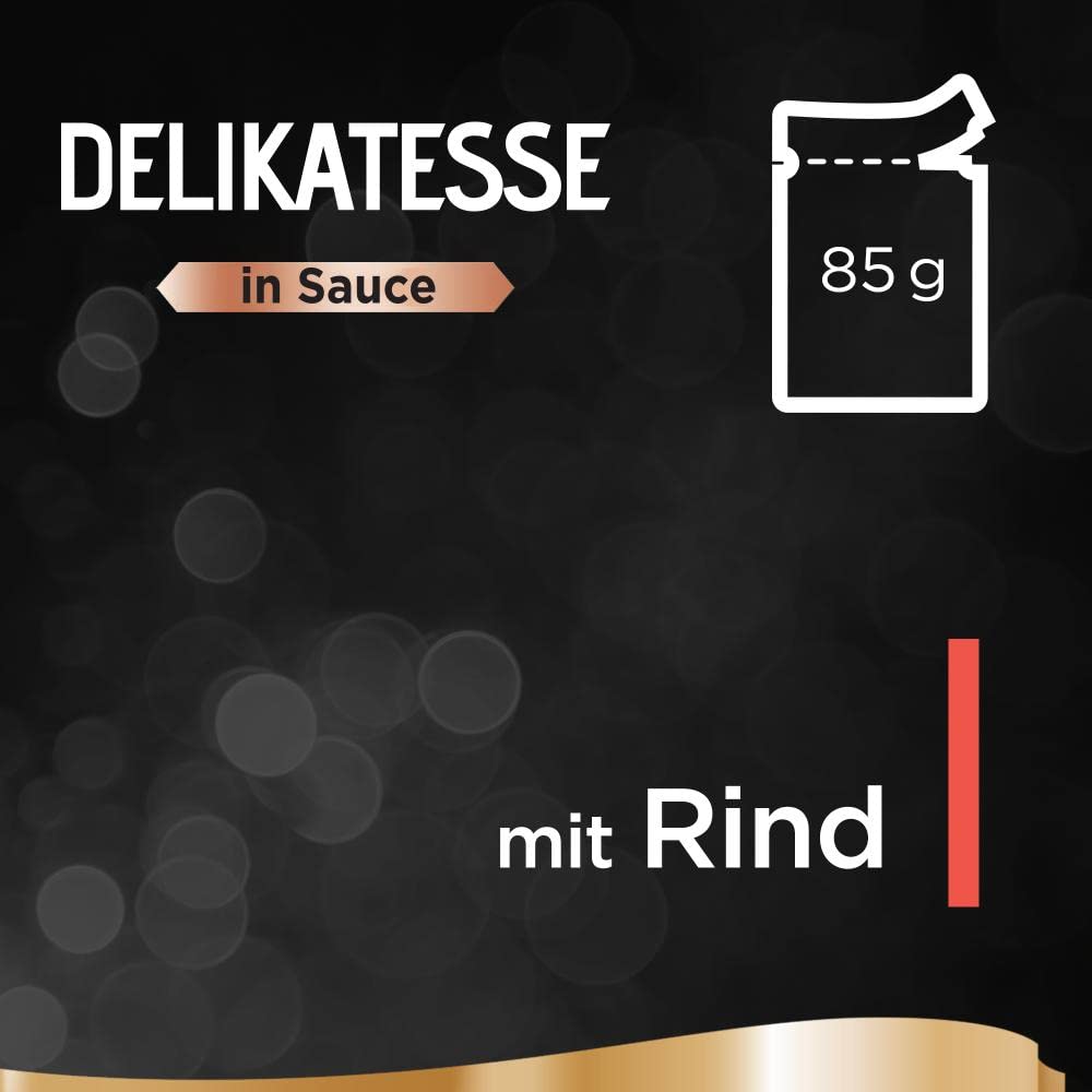 Sheba Delikatesse Rind Nassfutter Sauce 24x85g getreidefrei