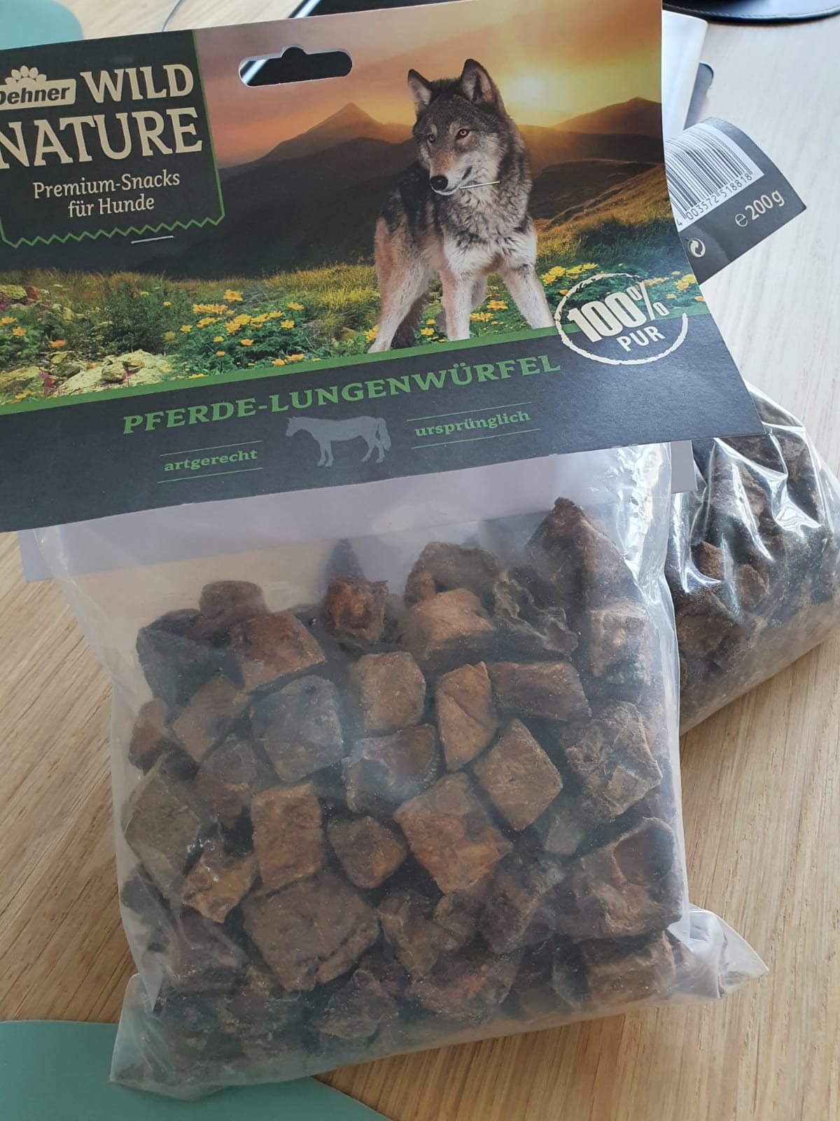 Dehner Wild Nature Hundesnack Pferde-Lunge 200g getreidefrei