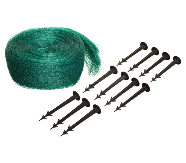 Dehner Teich Laubschutznetz 6x4m grün 20mm