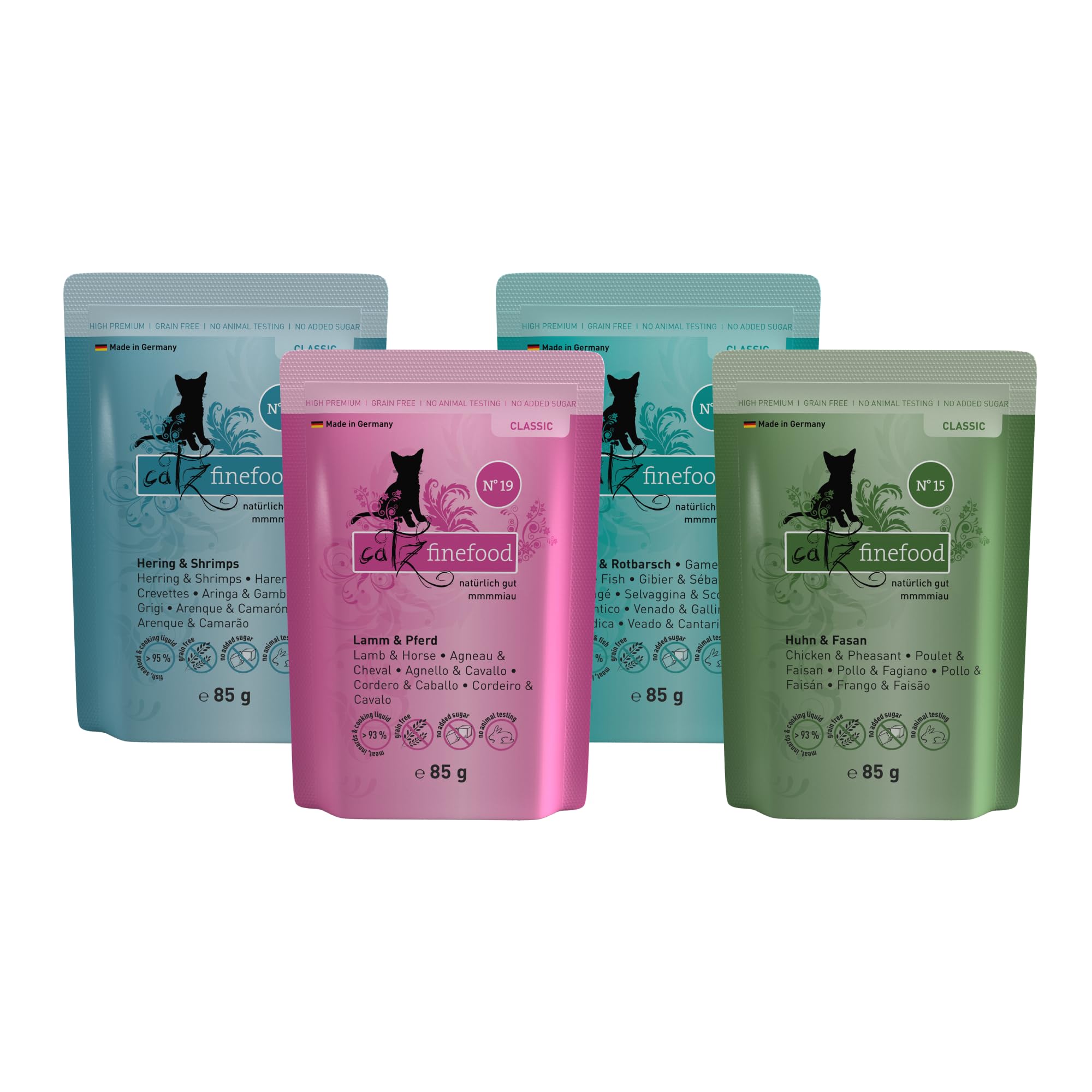 catz finefood Multipack 2 Nassfutter Mix 12x85g getreidefrei