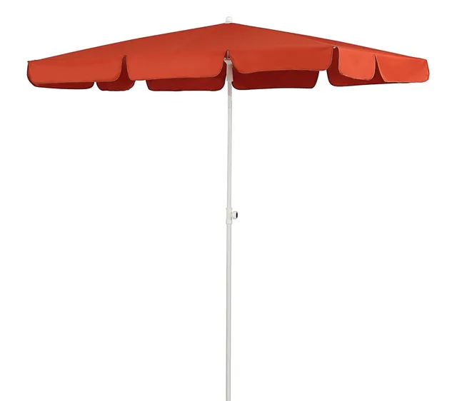 Dehner Premium Lovely Saturn Sonnenschirm orange 220 cm Polyester