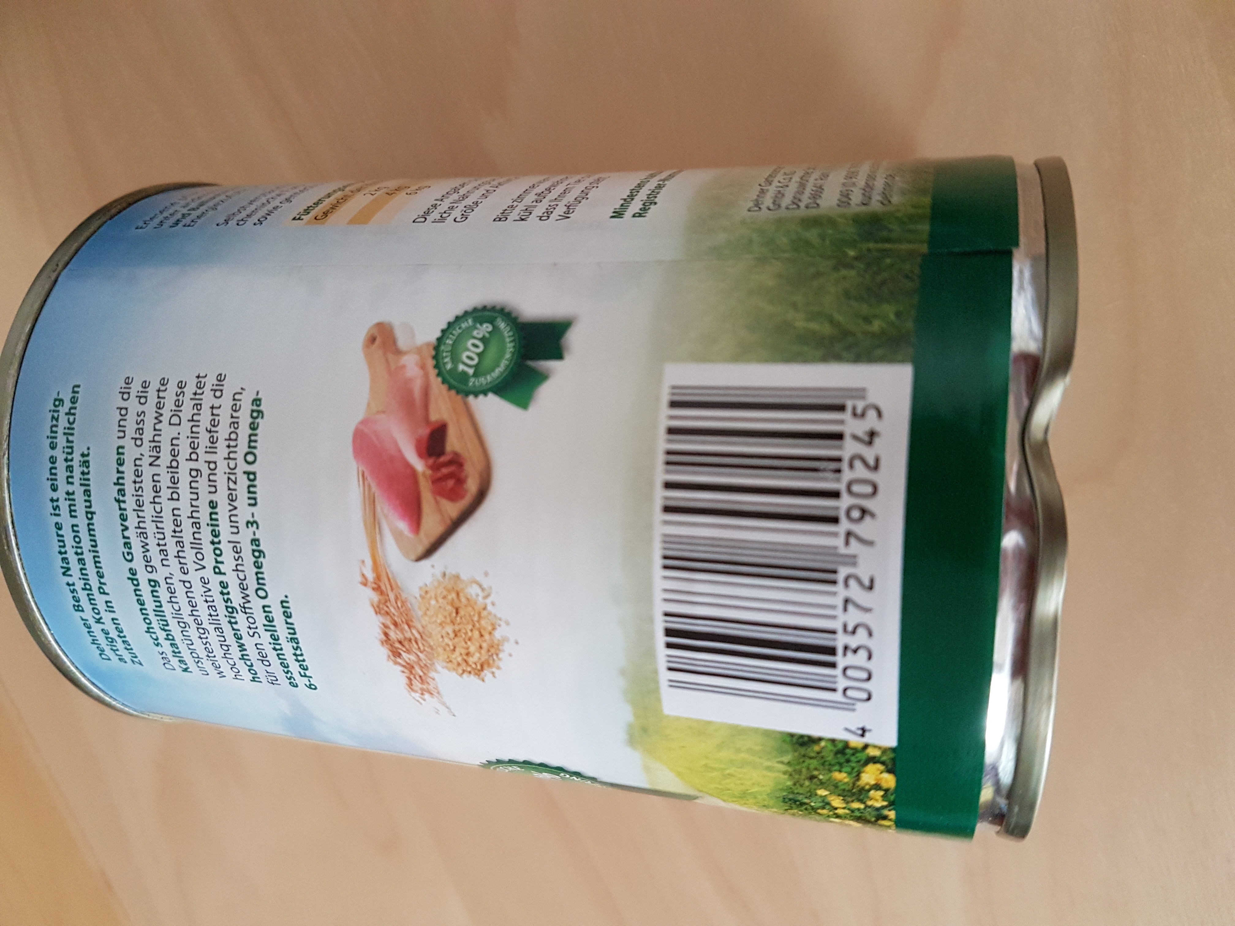 Dehner Best Nature Adult Geflügelleber Nassfutter 6x400g