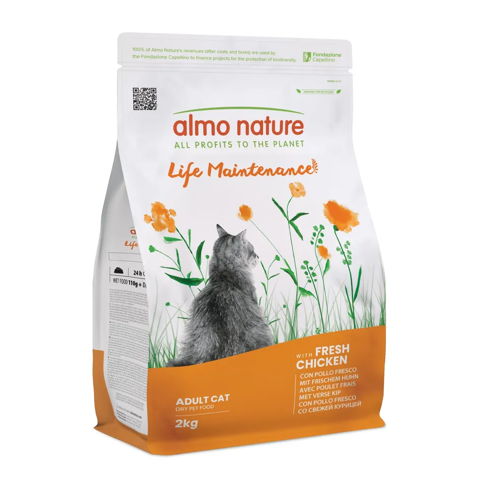 Almo Nature Life Maintenance Trockenfutter Huhn 2kg adult
