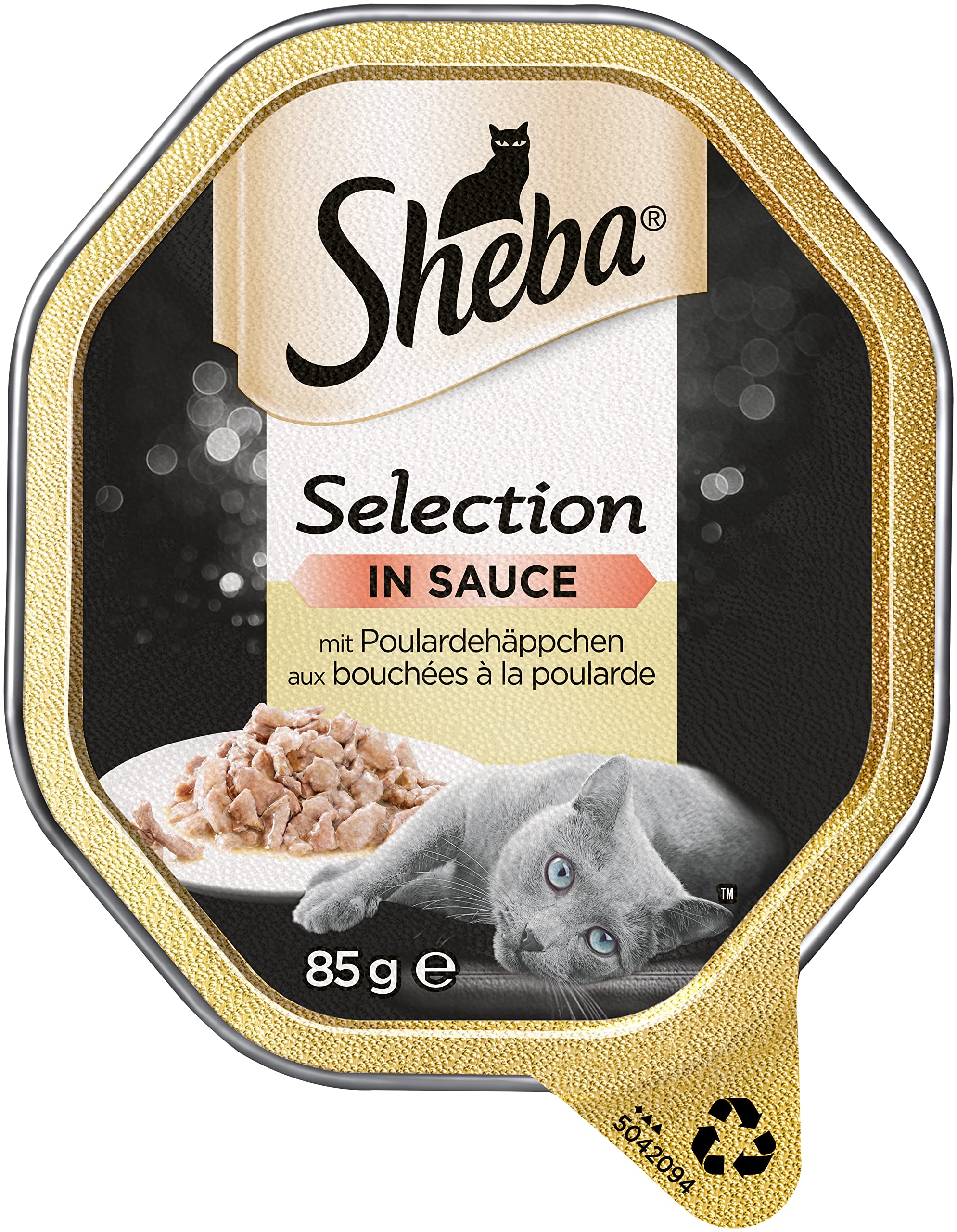 Sheba Selection in Sauce Kalb Truthahn Nassfutter 22x85g
