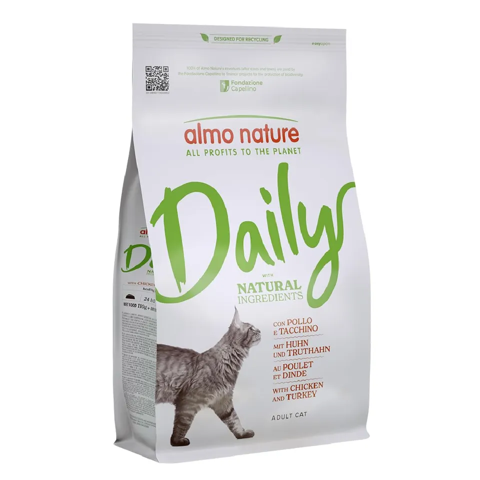Almo Nature Daily Trockenfutter Huhn Truthahn 1,2kg vollwertig