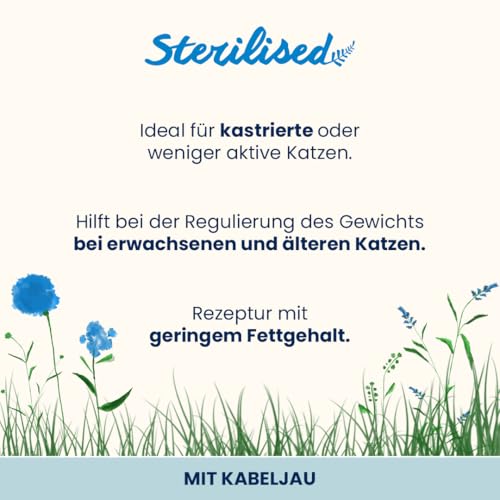 Almo Nature Sterilised Nassfutter Kabeljau 30x70 g fettarm