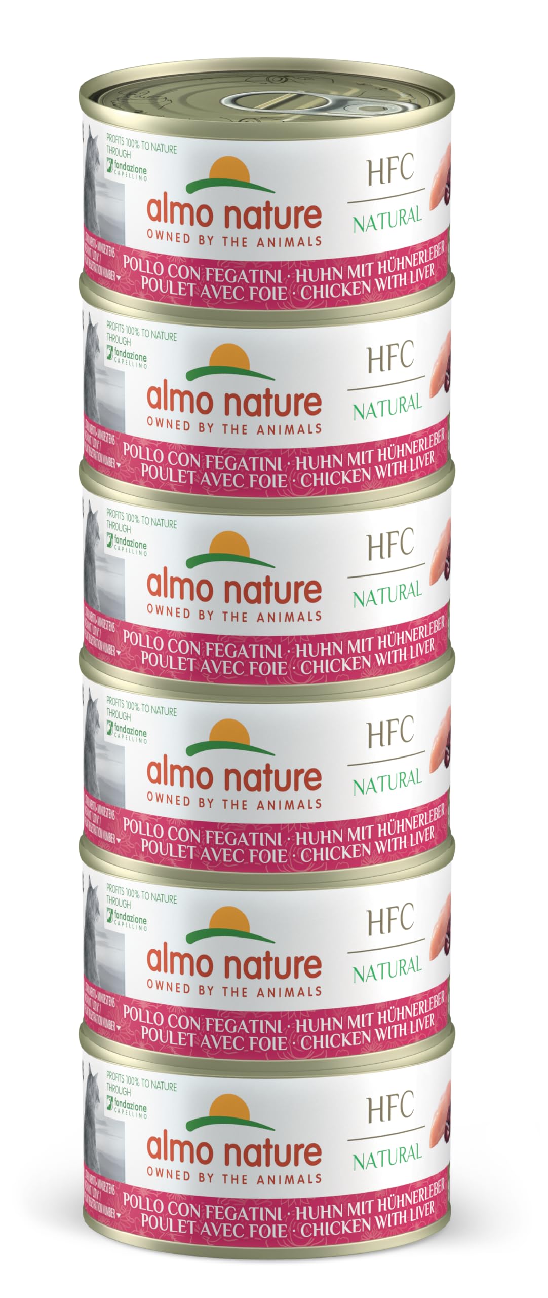 Almo Nature HFC Jelly Thunfisch Tintenfisch Nassfutter 24x70g