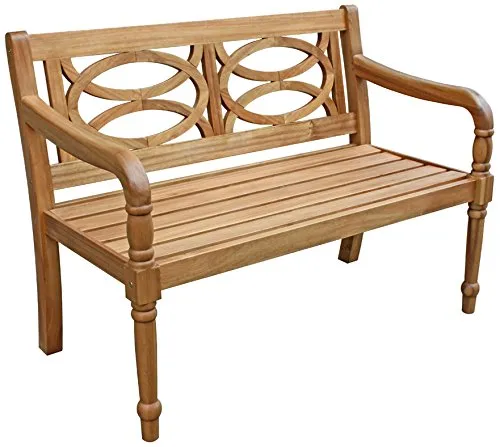 Dehner Brighton Gartenbank 2-Sitzer Akazie 115 cm
