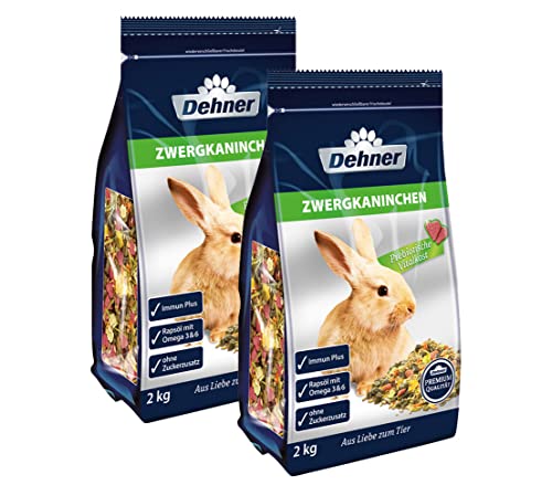 Dehner Premium Zwergkaninchenfutter 4kg prebiotisch