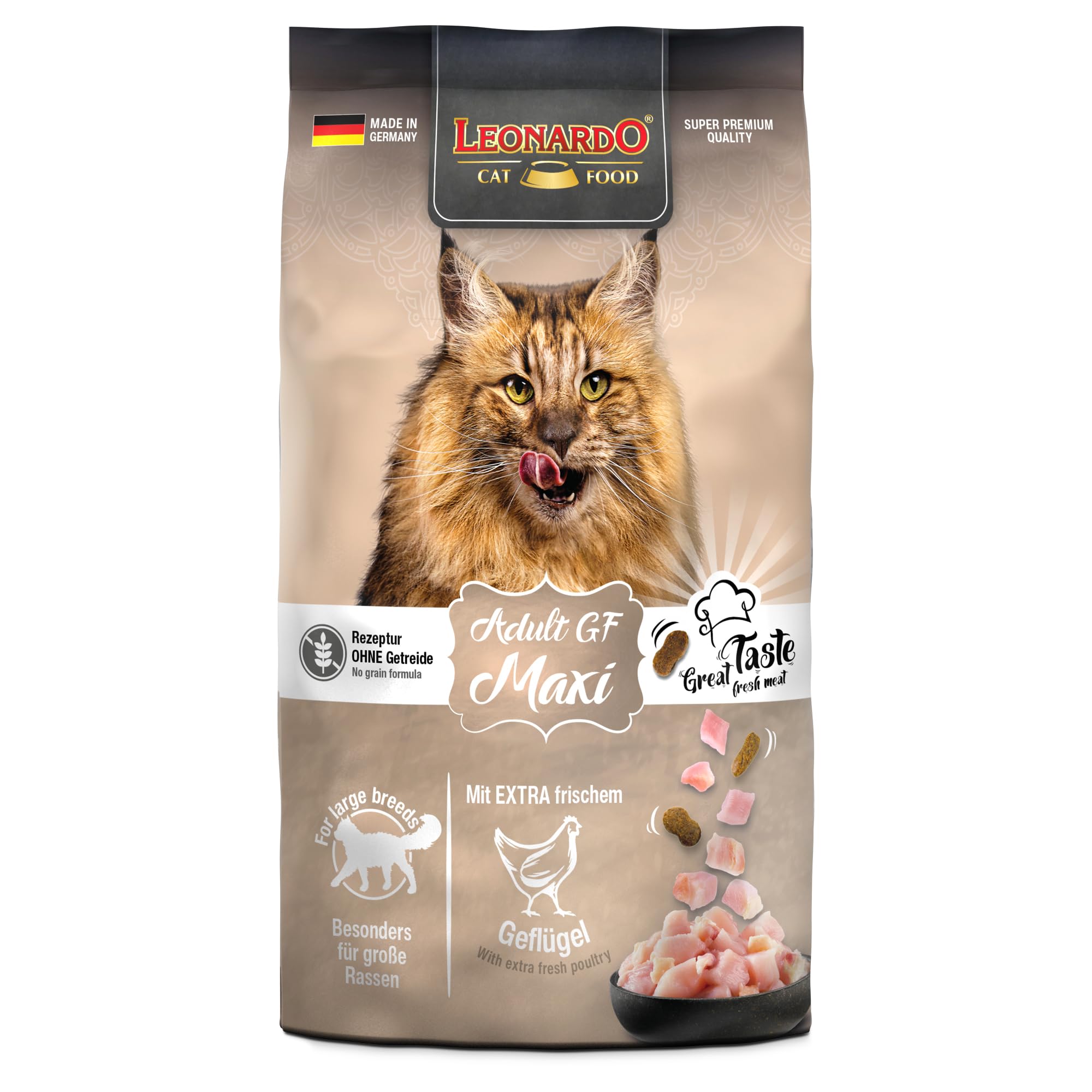 Leonardo Adult GF Maxi Trockenfutter 7,5 kg getreidefrei