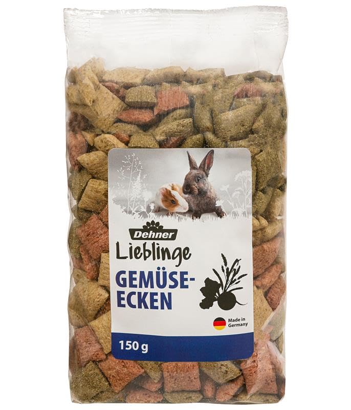 Dehner Gemüse-Ecken Nagersnack 8x150g knusprig