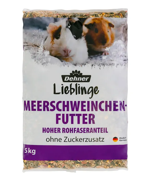 Dehner Lieblinge Meerschweinchenfutter 5 kg ohne Zucker