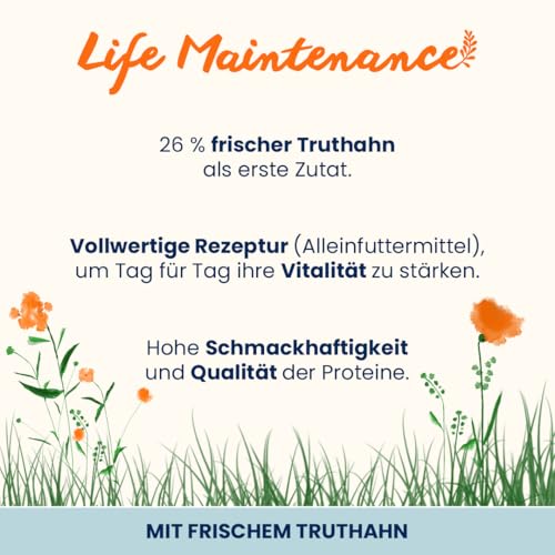 Almo Nature Life Maintenance Pute Trockenfutter 12 kg