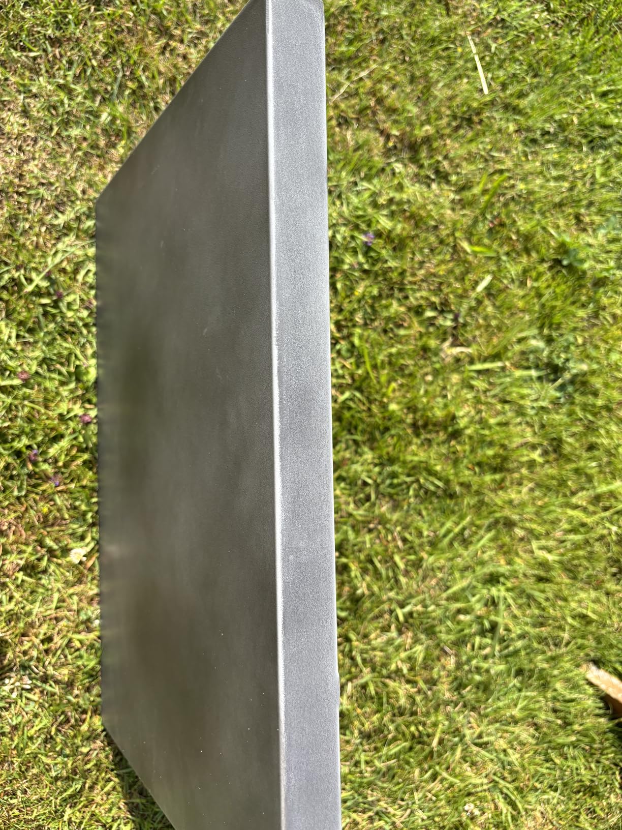 Dehner Noah Beistelltisch grau 56x43cm Beton-Optik