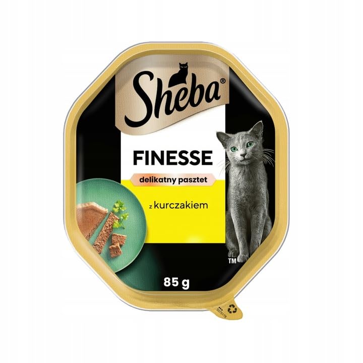 Sheba Finesse Mousse Nassfutter Huhn 22x85 g cremig