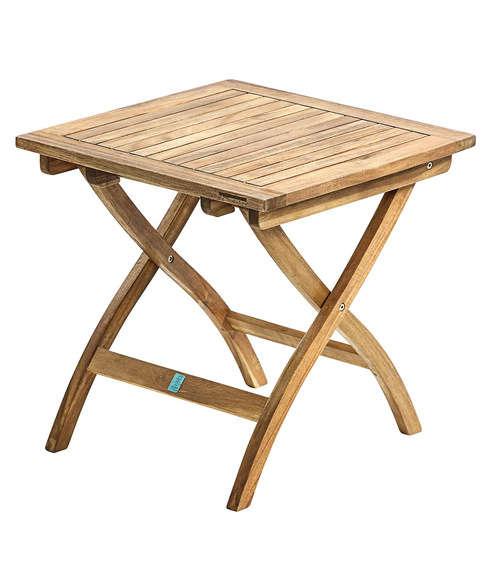Dehner Macao Klapptisch 50x50 natur aus Akazienholz