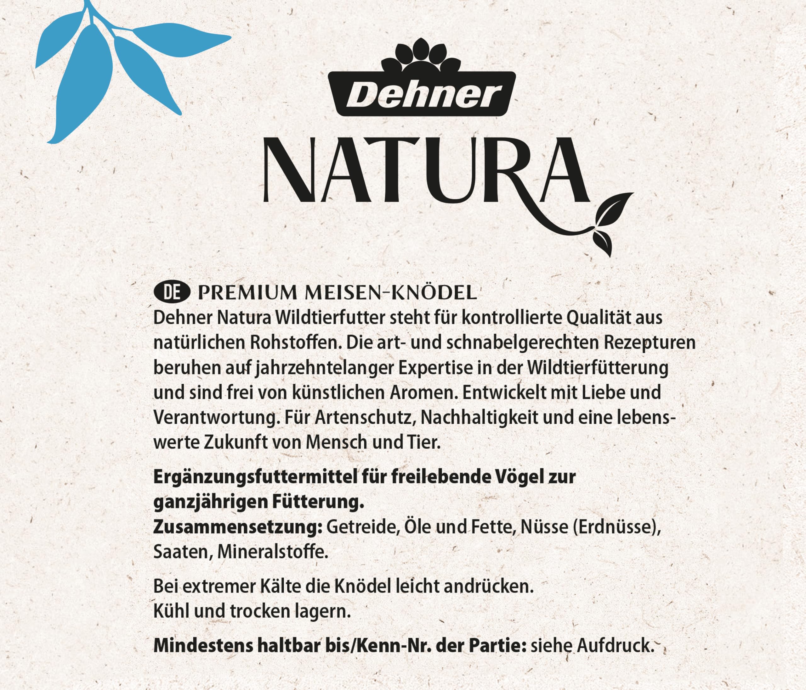 Dehner Natura Premium Meisenknödel Netz 30x90g Karton