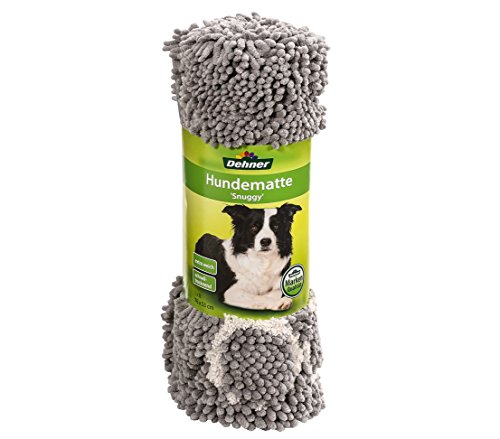 Dehner Lieblinge Snuggy Hundematte grau 89x66 cm rutschfest