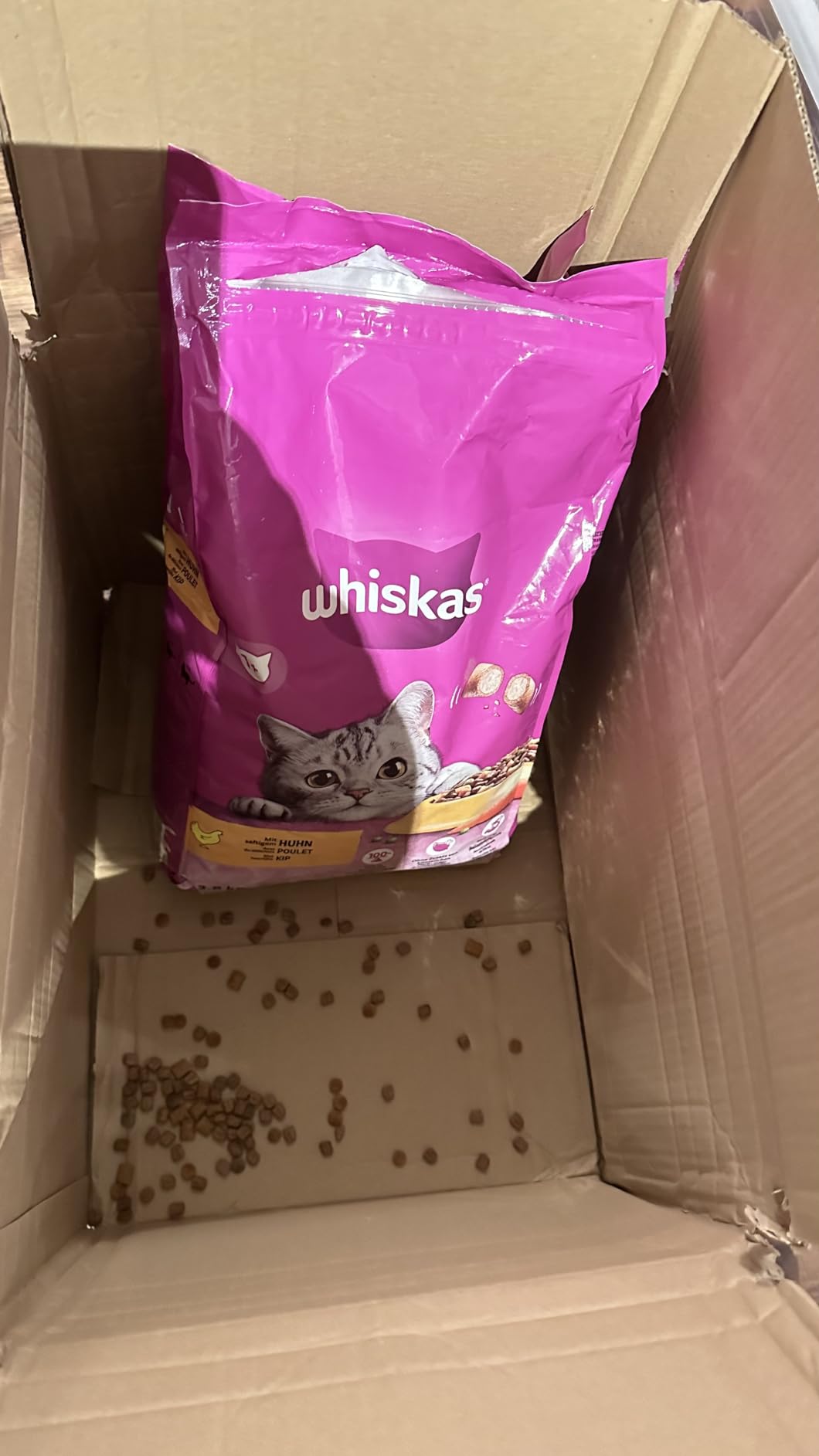 Whiskas Classic Trockenfutter Huhn 3,8kg knusprig