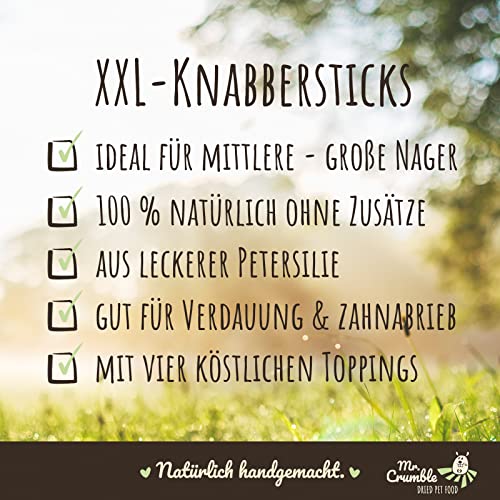 Mr. Crumble Knabbersticks Nager Snack 4x100 g Petersilie