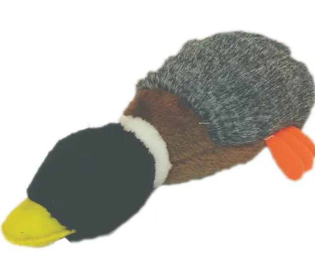 Dehner Donald Hundespielzeug Plüschente 30x11 cm Sound