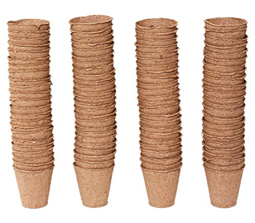 Dehner Anzuchttöpfe Rund 6 cm Pflanztopf 96 Stück torfreduziert