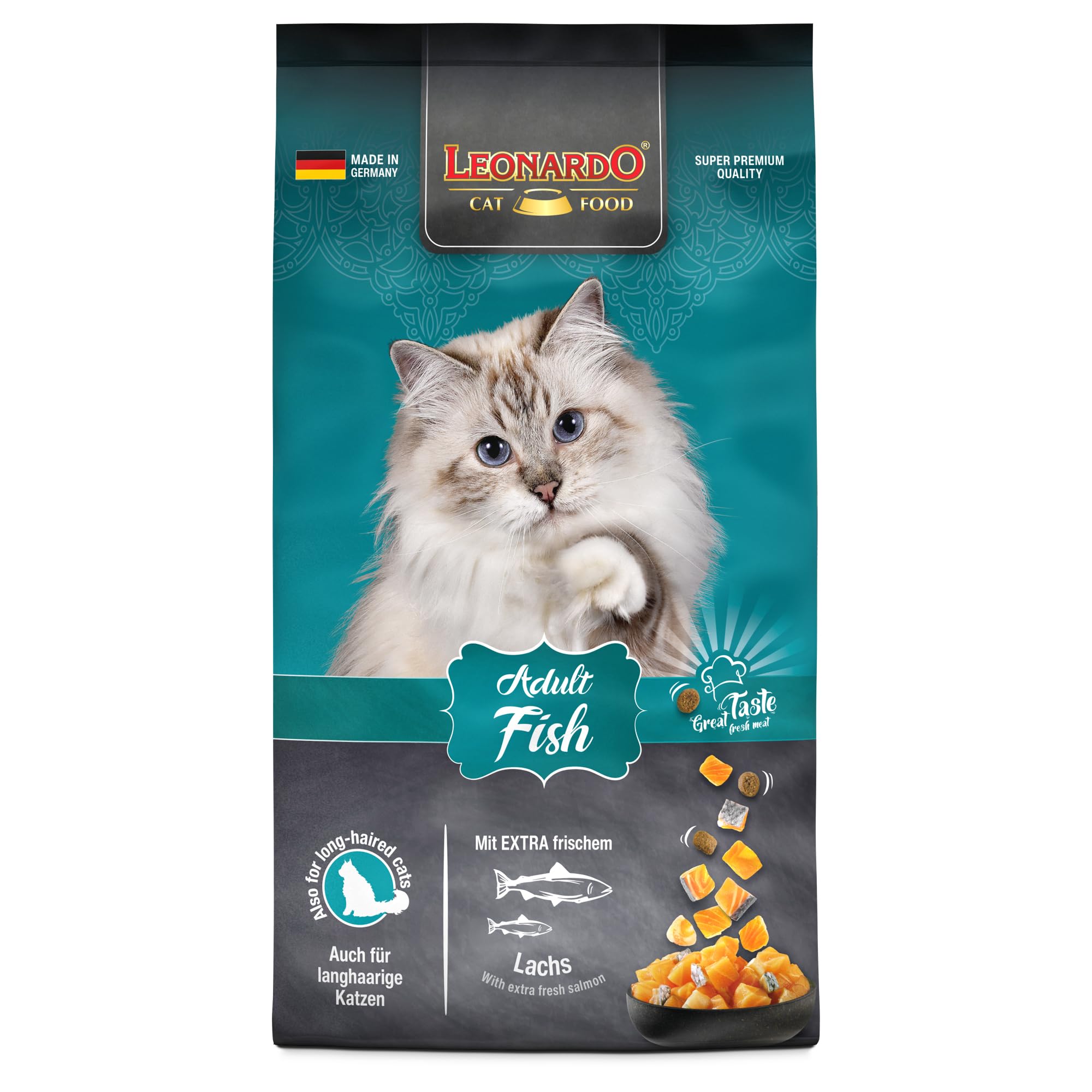 Leonardo Adult Ente Trockenfutter 2kg für Katzen