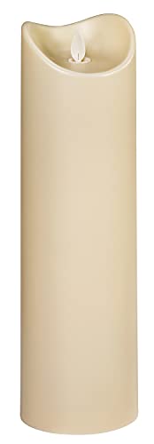 Dehner Outdoor LED-Kerze creme 30cm