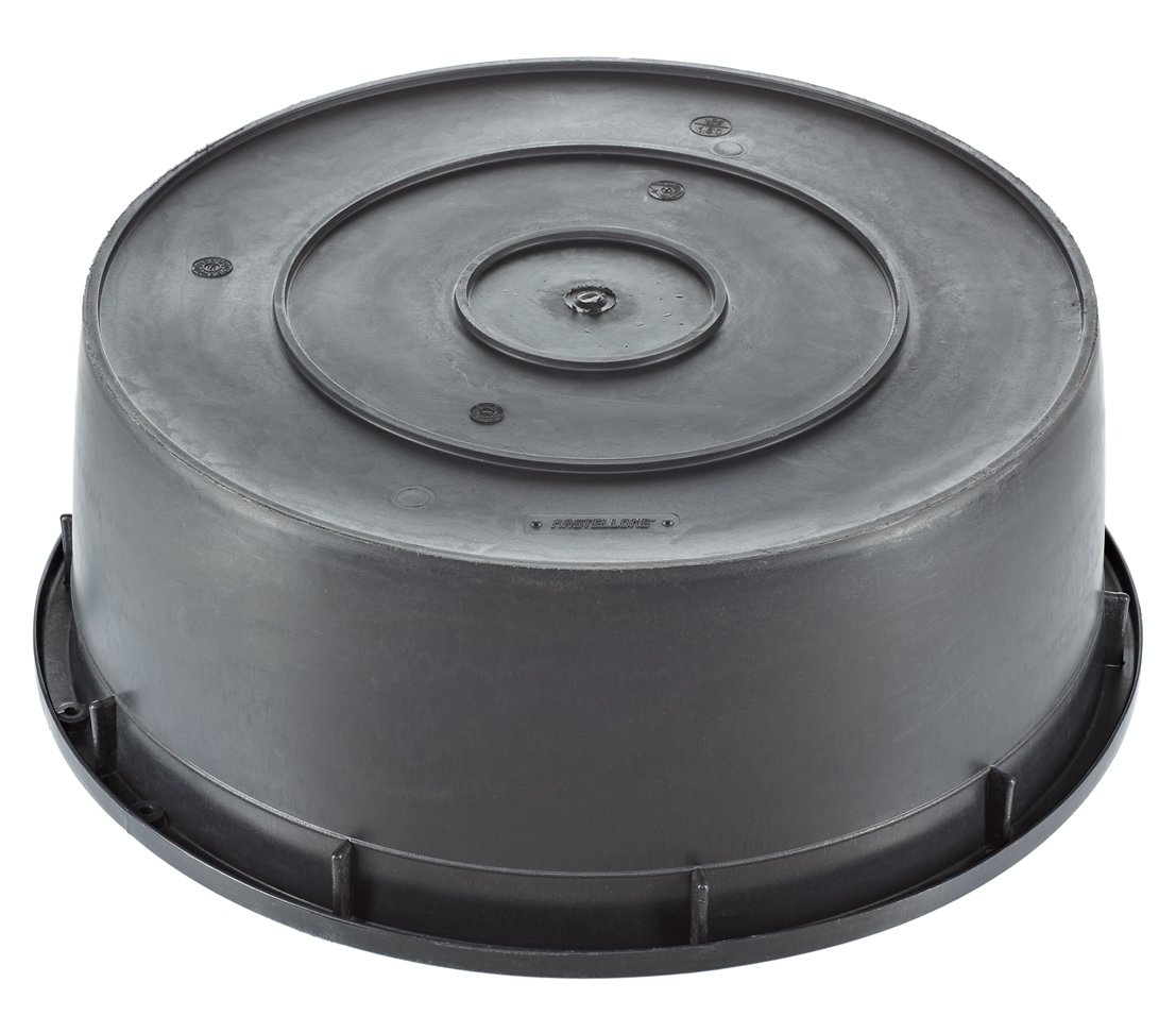 Dehner Mini-Gartenteich Becken 150 l Polyethylen schwarz