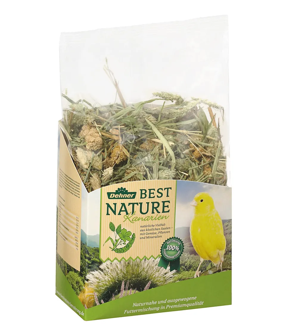 Dehner Best Nature Vogelfutter Kanarienfutter 2,5 kg Saaten