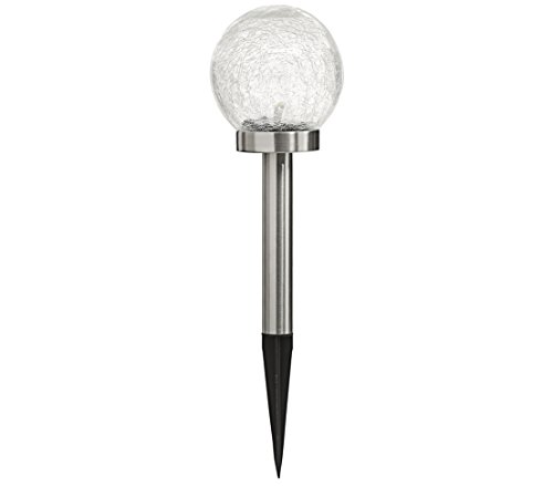 Dehner Premium Evora Solarleuchte 47,5 cm Krakelee