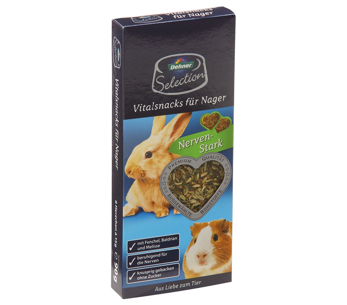 Dehner Selection Nagersnack Nerven-Snack 3x90g zuckerfrei
