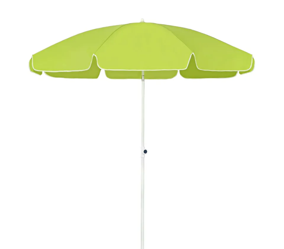 Dehner Saturn Sonnenschirm 200 cm grün Polyester