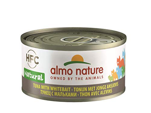 Almo Nature Thunfisch mit Sardellen Katzenfutter 24x70g proteinreich