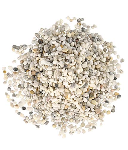Dehner Aqua Aquarienkies Bodengrund 5kg weiß 2-4mm