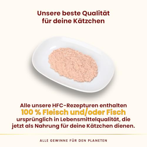 Almo Nature HFC Kitten Nassfutter Huhn 24x150g glutenfrei