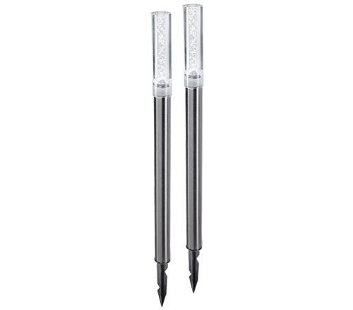 Dehner Living Solarleuchte Twin 2er Set SMD-LED kabellos