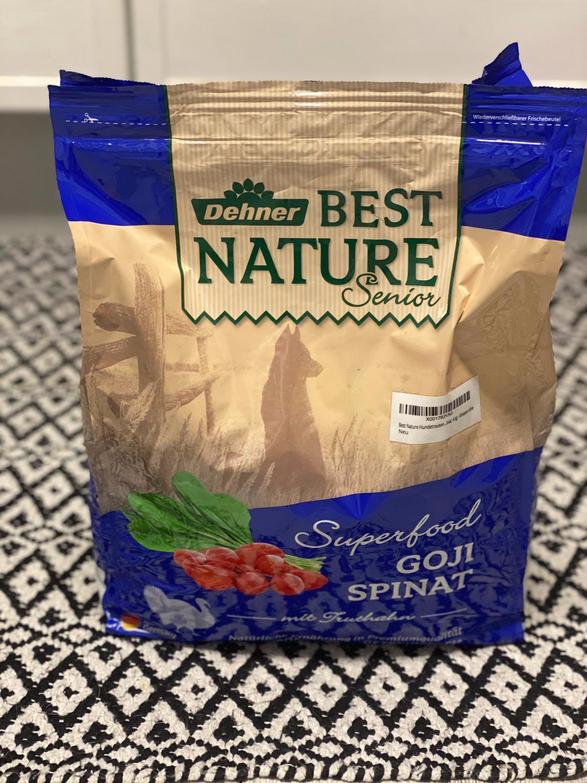 Dehner Best Nature Senior Trockenfutter Truthahn Goji 4 kg