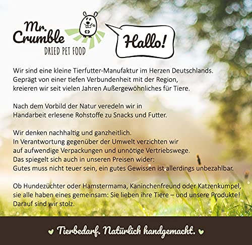 Mr. Crumble Dillikatesse Struktur-Futter Dill 1 kg rohfaserreich