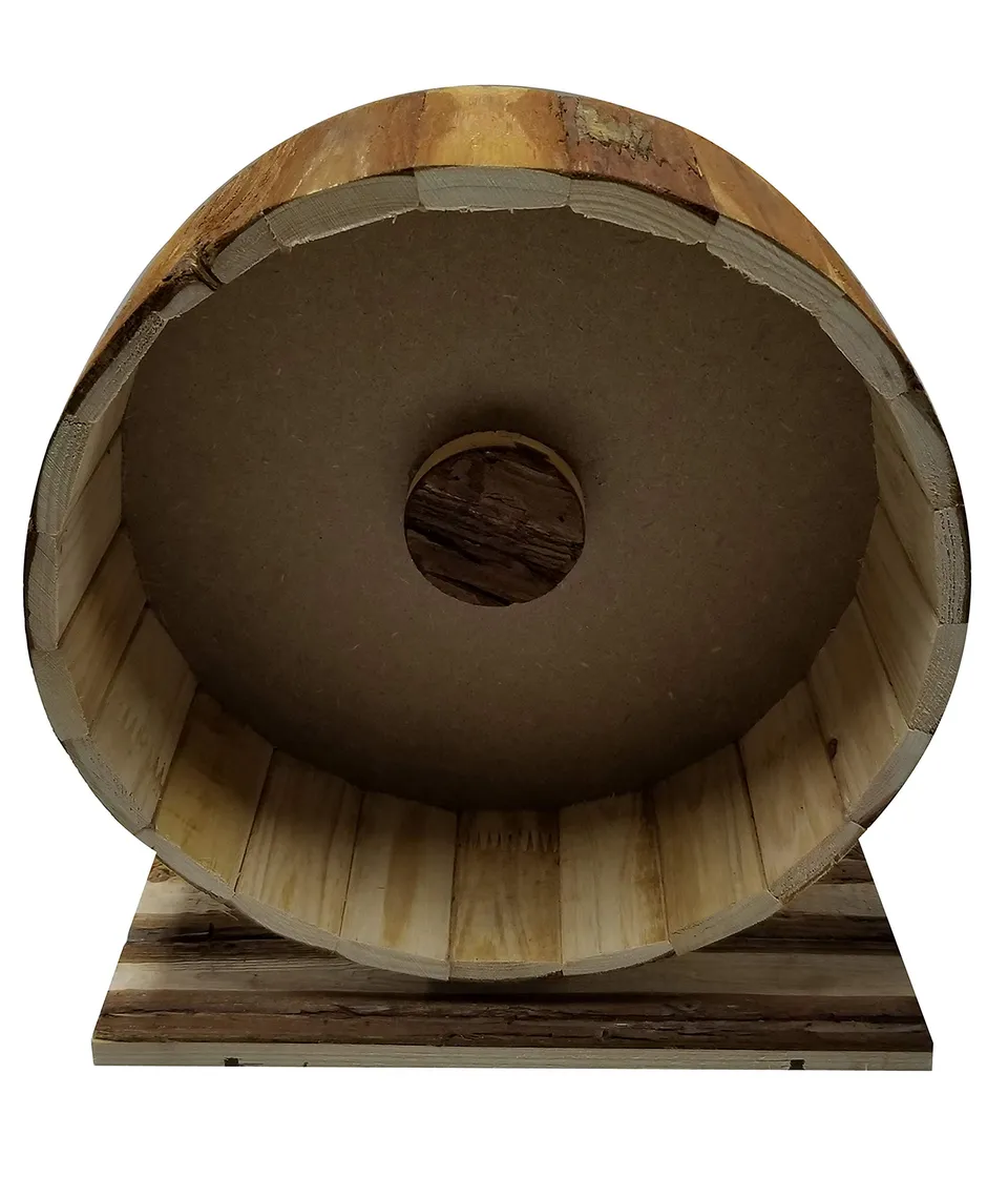 Dehner Holzlaufrad Shift Nagerlaufrad 29x14x31 cm