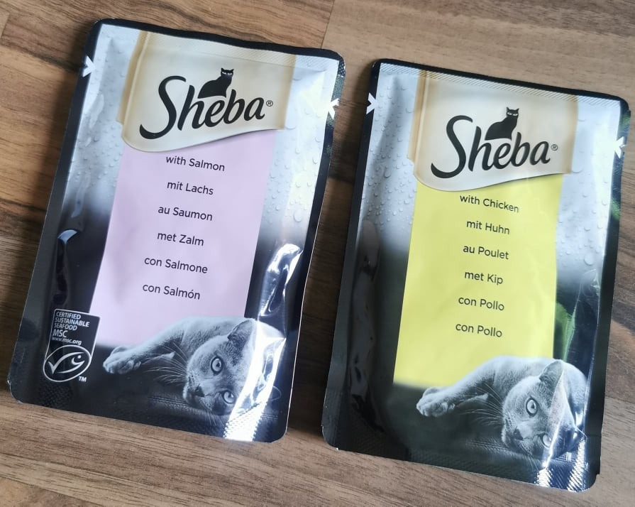 Sheba Fresh Fine Huhn Lachs Sauce Nassfutter 36x50g MSC