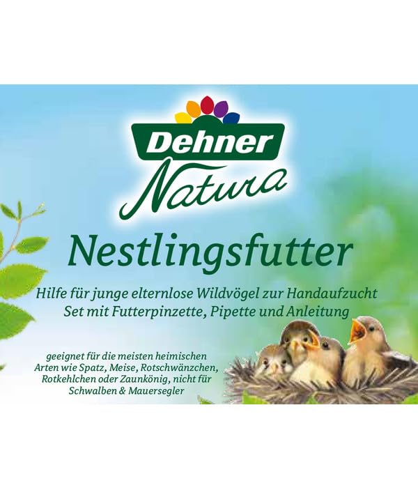 Dehner Natura Premium Nestlingsfutter Wildvogelfutter 100 g proteinreich